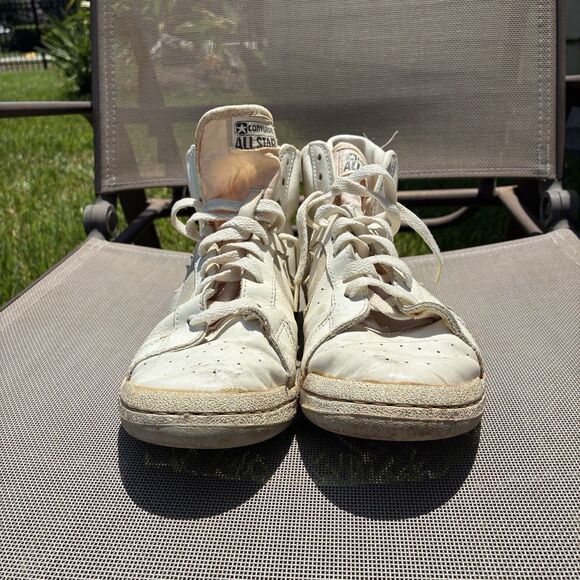 Vintage Converse Basketball Shoes 1980s Dr. J Men\'s 9.5 All Star Julius Erving main image 6